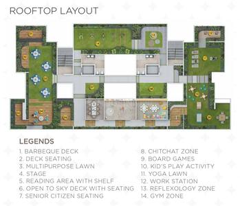 Image of 925 Sq.ft 3 BHK Apartment / Flat for sale in 24 Life Bliss, Dudulgaon, Pune for Rs. 7500000