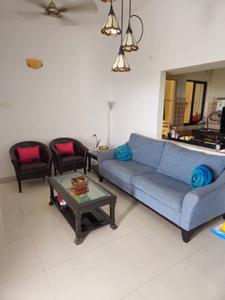 Hall Image of 1160 Sq.ft 2 BHK Apartment / Flat for rent in Devashri Sun n Sand, Candolim Goa for Rs. 45000