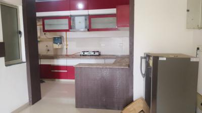 Kitchen Image of 1080 Sq.ft 2 BHK Apartment / Flat for rent in Adani The Meadows, Shantigram Ahmedabad for Rs. 34500