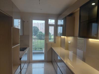 Kitchen Image of 1900 Sq.ft 3 BHK Apartment / Flat for sale in Krishna Atlantis Grand, Bhabat Zirakpur for Rs. 14440000