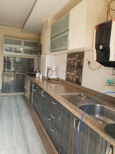 Kitchen Image of 1500 Sq.ft 3 BHK Apartment / Flat for rent in Shyam Nagar Jaipur for Rs. 30000