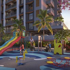 Image of 1074 Sq.ft 2 BHK Apartment / Flat for sale in Legend Aaradhyam Phase I, Maan, Pune for Rs. 6400000