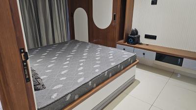 Bedroom Image of 2540 Sq.ft 3 BHK Apartment / Flat for rent in Om Sankalp Parkview, Bhat Ahmedabad for Rs. 50000