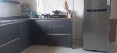 Kitchen Image of 2000 Sq.ft 3 BHK Apartment / Flat for sale in Saral Lotus White Field, Bhayli Vadodara for Rs. 9500000