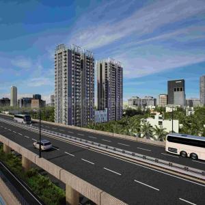 Image of 1460 Sq.ft 2.5 BHK Apartment / Flat for sale in Kumar Platina, Yeswanthpur, Bengaluru for Rs. 18900000