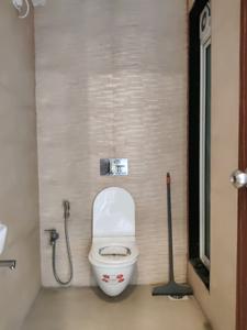 Bedroom Three Image of 1105 Sq.ft 3 BHK Apartment / Flat for rent in Kasarvadavali Thane for Rs. 42000