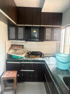 Kitchen Image of 850 Sq.ft 2 BHK Apartment / Flat for rent in UP Awas Evam Vikas Parishad AEV Goverdhan Enclave, Vrindavan Yojana Lucknow for Rs. 14000