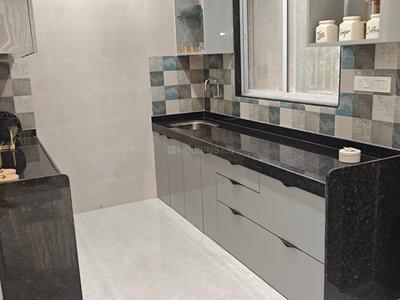 Kitchen Image of 650 Sq.ft 1 BHK Apartment / Flat for sale in H B Nivant Heights, Pisarve Navi Mumbai for Rs. 2900000
