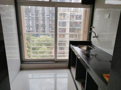 Kitchen Image of 670 Sq.ft 1 BHK Apartment / Flat for sale in Vishrut Athens, Kharghar Navi Mumbai for Rs. 5500000