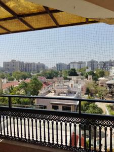 Balcony Image of 2000 Sq.ft 3 BHK Apartment / Flat for sale in Jupiter tower, Bodakdev Ahmedabad for Rs. 14000000