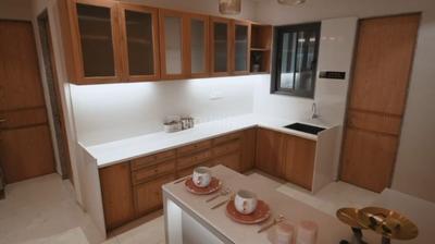 Kitchen Image of 1500 Sq.ft 3 BHK Apartment / Flat for sale in Bhayli Vadodara for Rs. 9100000
