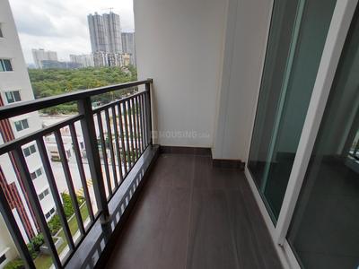 Balcony Image of 1500 Sq.ft 3 BHK Apartment / Flat for sale in Aparna Zenon, Manikonda Hyderabad for Rs. 18900000