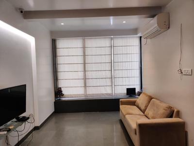 Hall Image of 650 Sq.ft 1 BHK Apartment / Flat for rent in Cumballa Hill Mumbai for Rs. 150000