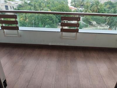 Balcony Image of 2000 Sq.ft 4 BHK Apartment / Flat for rent in New Alkapuri Vadodara for Rs. 50000