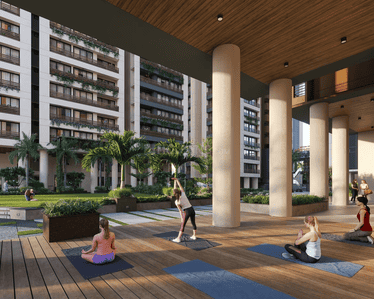 Image of 1857 Sq.ft 3 BHK Apartment / Flat for rent in Sima Nagar, Surat for Rs. 32000