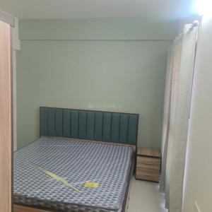 Bedroom Image of 1450 Sq.ft 3 BHK Apartment / Flat for rent in Adani Amogha, Shantigram Ahmedabad for Rs. 55000