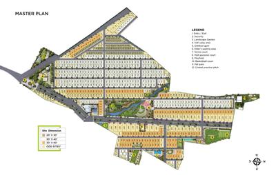 Image of 1200 Sq.ft Residential Plot / Land for sale in Sattva Green Groves, Nelamangala, Bengaluru for Rs. 8398800