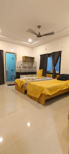 Bedroom Image of 450 Sq.ft 1 RK Apartment / Flat for rent in Gachibowli Hyderabad for Rs. 23000