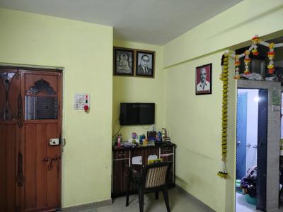 Living Room Image of 700 Sq.ft 1 BHK Apartment / Flat for rent in Thane West Thane for Rs. 32000
