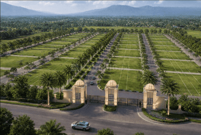Image of 1285 Sq.ft Residential Plot / Land for sale in Omaxe Eternity, Sunrakh Bangar, Vrindavan for Rs. 9500000