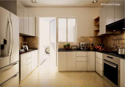 Kitchen Image of 1243 Sq.ft 2 BHK Apartment / Flat for sale in Hanspal Bhubaneswar for Rs. 7489000