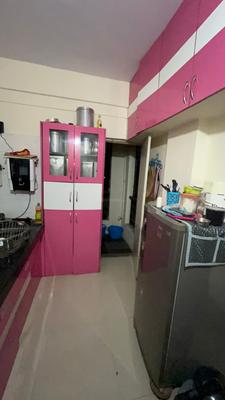 Kitchen Image of 818 Sq.ft 2 BHK Apartment / Flat for sale in Sangamnagar Satara for Rs. 3600000