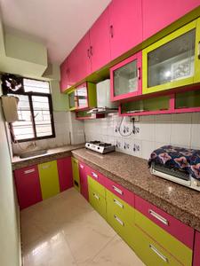 Kitchen Image of 1000 Sq.ft 2 BHK Apartment / Flat for rent in Nutan Motijhari Enclave, Rukanpura Patna for Rs. 18000