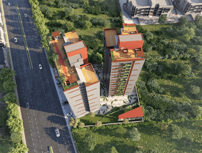 Image of 2133 Sq.ft 3 BHK Apartment / Flat for sale in Dev Aurum, Kudasan, Gandhinagar for Rs. 9139000