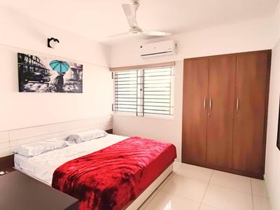 Bedroom Image of 1325 Sq.ft 2 BHK Apartment / Flat for rent in Hilite Leptis, Poovangal Kozhikode for Rs. 45000