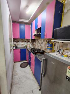 Kitchen Image of 980 Sq.ft 3 BHK Builder Floor for sale in Mahavir Enclave New Delhi for Rs. 6750000