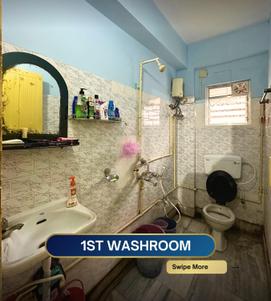 Bathroom Image of 750 Sq.ft 2 BHK Apartment / Flat for sale in Ashok Nagar Kolkata for Rs. 3500000