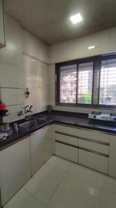 Kitchen Image of 850 Sq.ft 1 BHK Apartment / Flat for rent in Thakurli Thane for Rs. 16000