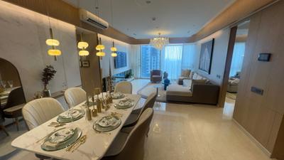 Living Room Image of 2200 Sq.ft 4 BHK Apartment / Flat for sale in Lower Parel Mumbai for Rs. 140901000