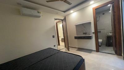 Bedroom Image of 1500 Sq.ft 2 BHK Builder Floor for rent in Sector 57 Gurgaon for Rs. 45000