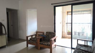 Living Room Image of 620 Sq.ft 1 BHK Apartment / Flat for rent in DSK Meghmalhar, Dhayari Pune for Rs. 14000