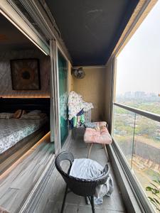 Balcony Image of 2450 Sq.ft 4 BHK Apartment / Flat for sale in Rajyog Odina, Chembur Mumbai for Rs. 59500000