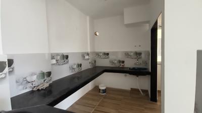 Kitchen Image of 1180 Sq.ft 3 BHK Apartment / Flat for rent in Aakriti The Nest, Mustafapur Patna for Rs. 20000