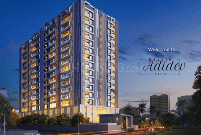 Image of 1433 Sq.ft 3 BHK Apartment / Flat for sale in Kalvik Adidev, Patia, Bhubaneswar for Rs. 16820800