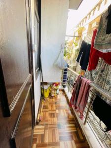 Balcony Image of 887 Sq.ft 2 BHK Builder Floor for rent in Sultanpur New Delhi for Rs. 26000