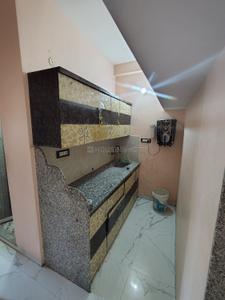 Kitchen Image of 650 Sq.ft 1 BHK Builder Floor for rent in Scheme No 114 Indore for Rs. 13000