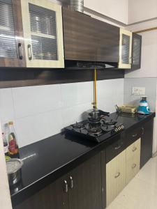 Kitchen Image of 1470 Sq.ft 2.5 BHK Apartment / Flat for rent in Adani Elysium, Shantigram Ahmedabad for Rs. 45000