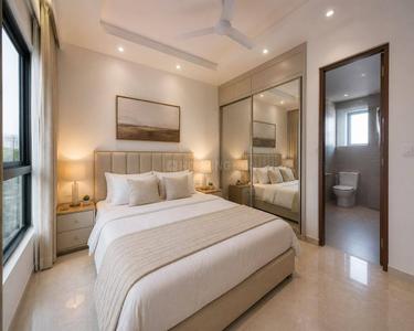 Bedroom Image of 1000 Sq.ft 2 BHK Apartment / Flat for rent in SMD Beverly Hills, Singasandra Bengaluru for Rs. 38000