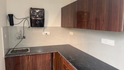 Kitchen Image of 800 Sq.ft 1 BHK Builder Floor for rent in Sector 53 Gurgaon for Rs. 28000