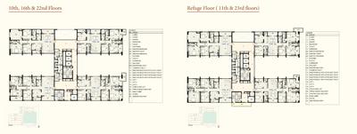 Image of 2729 Sq.ft 3 BHK Apartment / Flat for sale in Udyatt, Tangra, Kolkata for Rs. 45000000