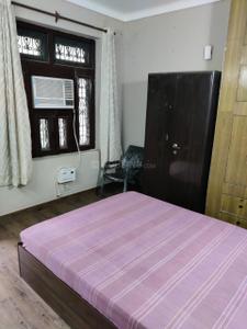 Bedroom Image of 650 Sq.ft 1 BHK Builder Floor for rent in Sector 21 Gurgaon for Rs. 20000