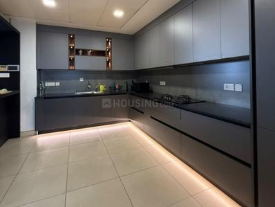 Kitchen Image of 2300 Sq.ft 3 BHK Apartment / Flat for sale in Joyalukkas Gold Tower, Edappally Kochi for Rs. 26500000