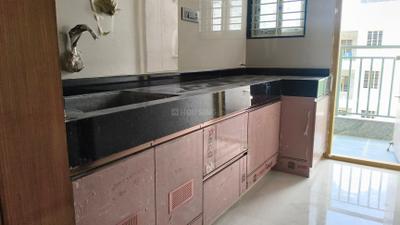 Kitchen Image of 615 Sq.ft 1 BHK Builder Floor for rent in Yemalur Bengaluru for Rs. 29000