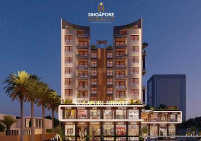 Image of 1704 Sq.ft 4 BHK Apartment / Flat for sale in Sarthak Singapore Miracle, Navlakha, Indore for Rs. 14400000