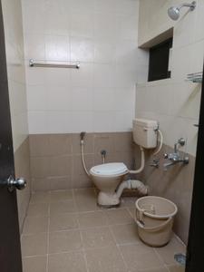 Common Bathroom Image of 350 Sq.ft 1 RK Apartment / Flat for rent in Indira Nagar Bengaluru for Rs. 25000