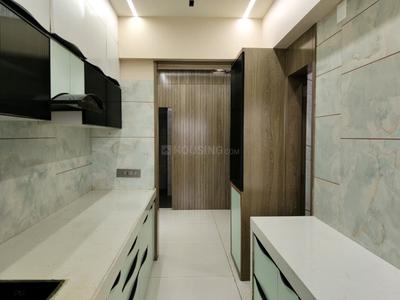 Kitchen Image of 6000 Sq.ft 4 BHK Apartment / Flat for rent in Adani La Marina, Shantigram Ahmedabad for Rs. 110000